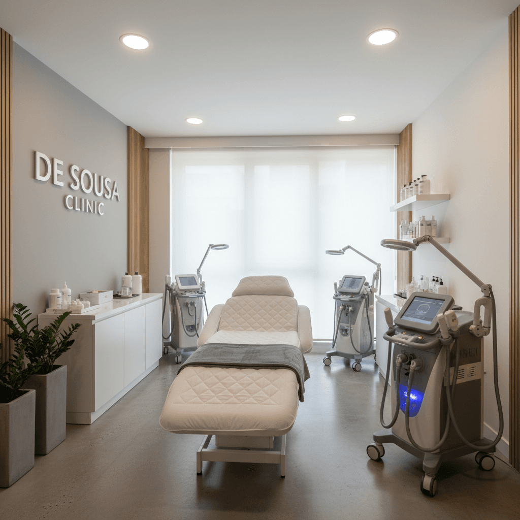 Instalaciones modernas de la Clínica De Sousa con equipamiento de vanguardia